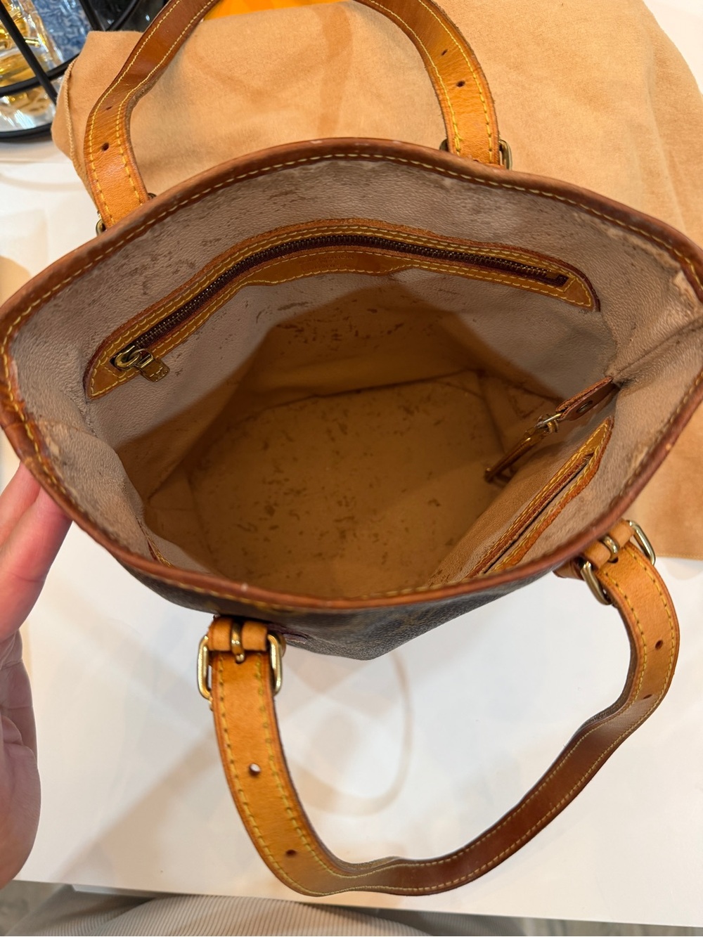 Louis Vuitton Monogram bucket petite - Picture 7 of 11